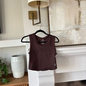 FREE PEOPLE! NEW! Women's Brown Tank Top